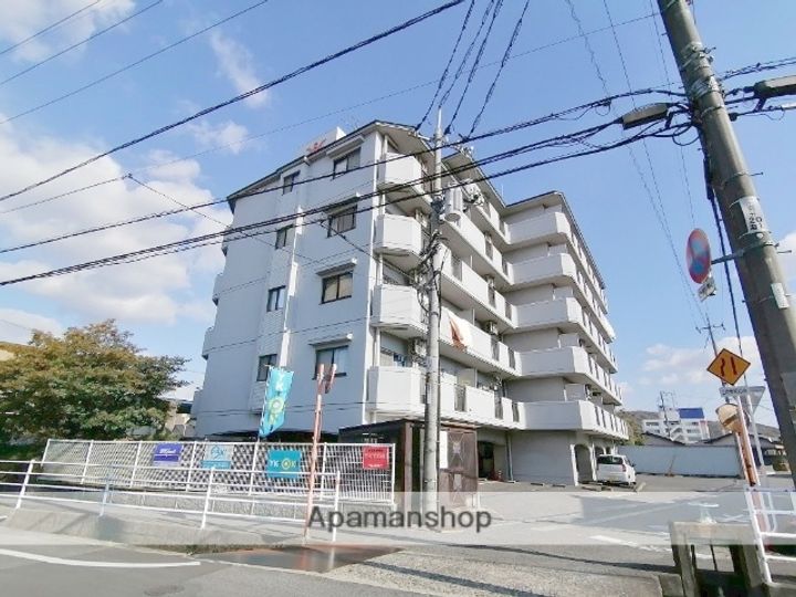 岡山県倉敷市白楽町の賃貸マンションの外観