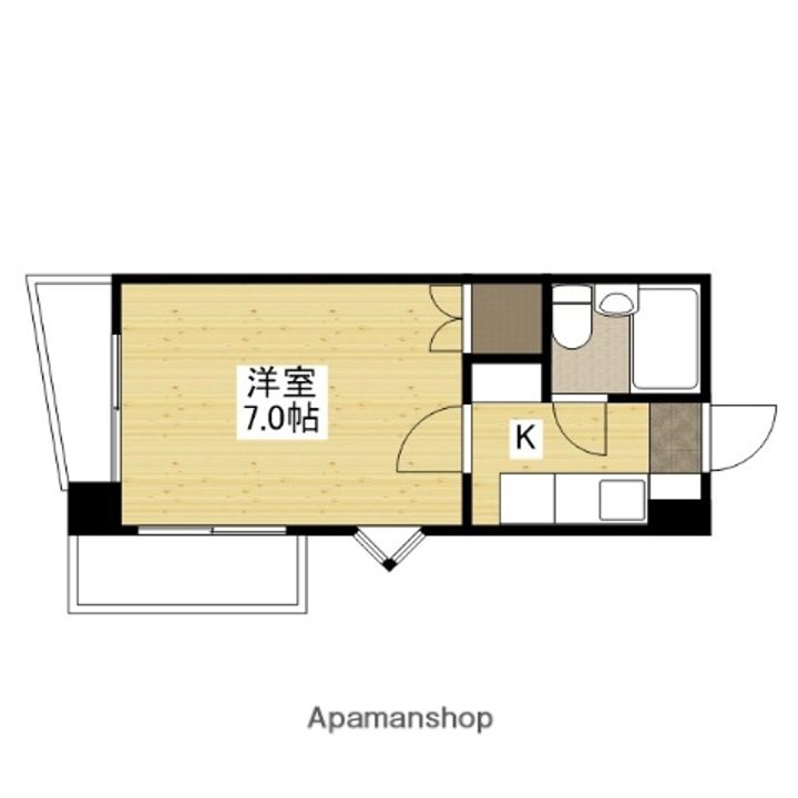 エステート小河内の間取り
