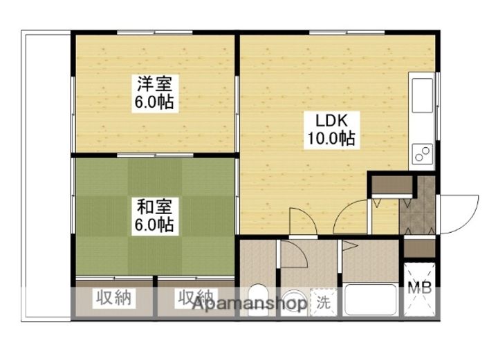 ひらいちビル3の間取り