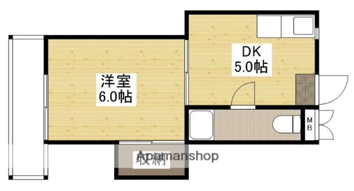 第1小河内ビルの間取り