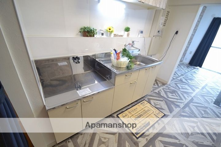 宇品マンションのキッチン