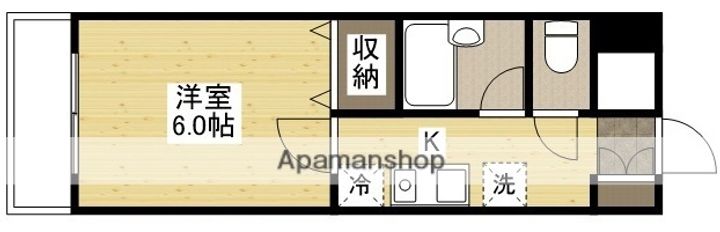 カーサ南堀川の間取り