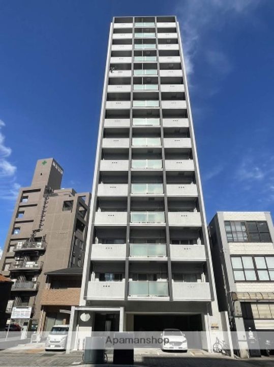 広島県広島市南区松川町の賃貸マンションの外観