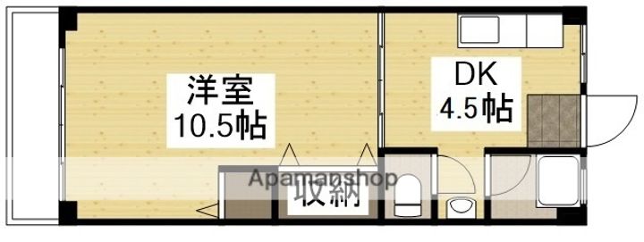 倉本ビルの間取り