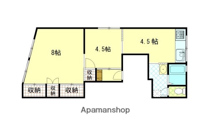 ツボイビルの間取り