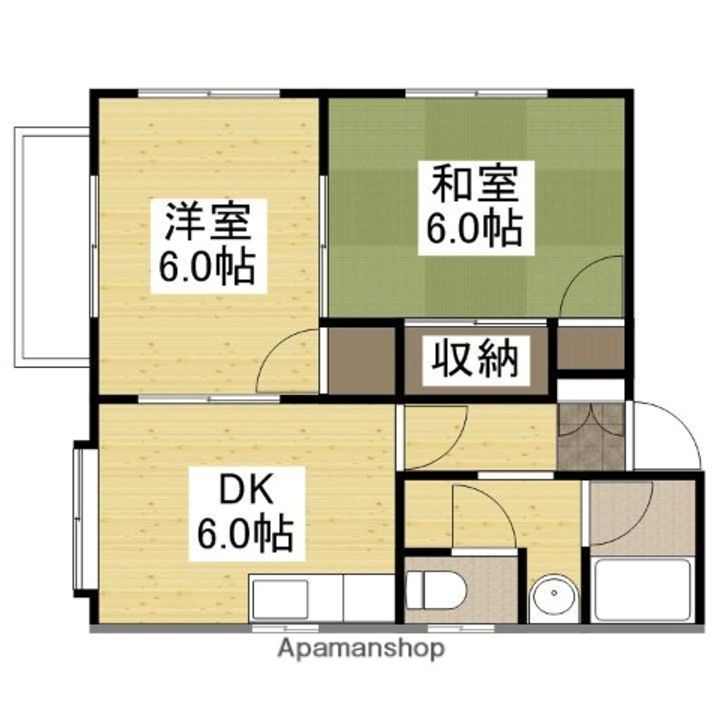 ミントハウス宇品の間取り