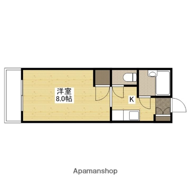 T−FOREST可部Ⅰ(旧 トラスト1)の間取り