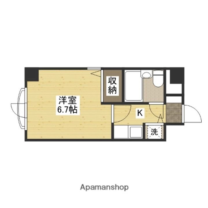 ダイアパレス横川公園の間取り