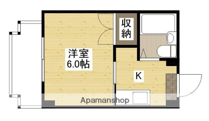 エスタス庚午南の間取り