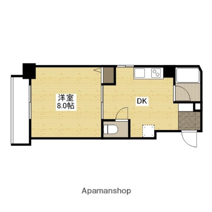 アヴァンセ中筋2の間取り