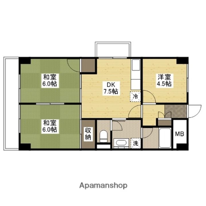 リラティブ古江の間取り