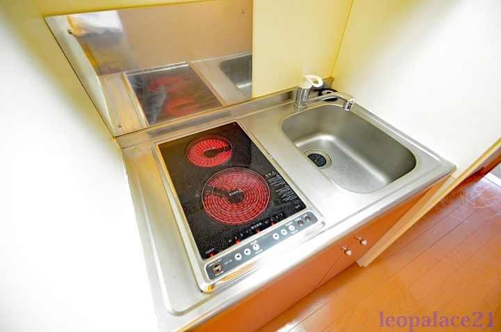 レオパレスリバーパークみのり102のキッチン
