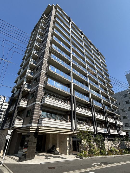 ライオンズ住吉橋リバーフォートの外観