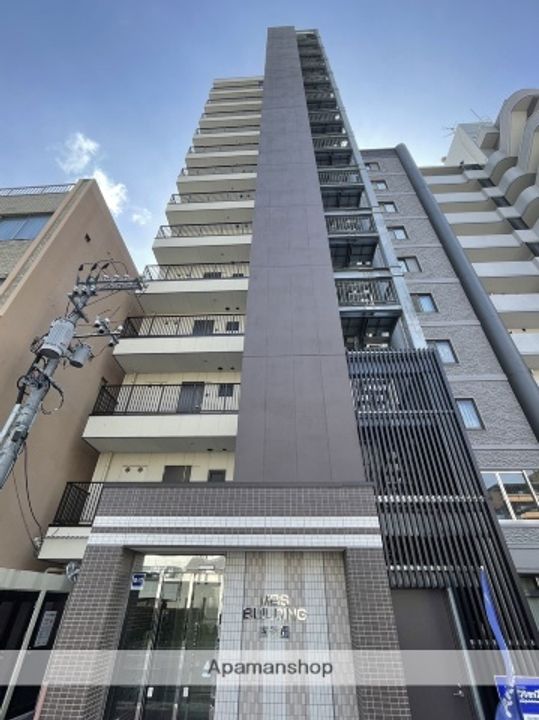 広島県広島市中区南竹屋町の賃貸マンションの外観