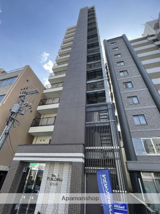 広島県広島市中区南竹屋町の賃貸マンションの外観
