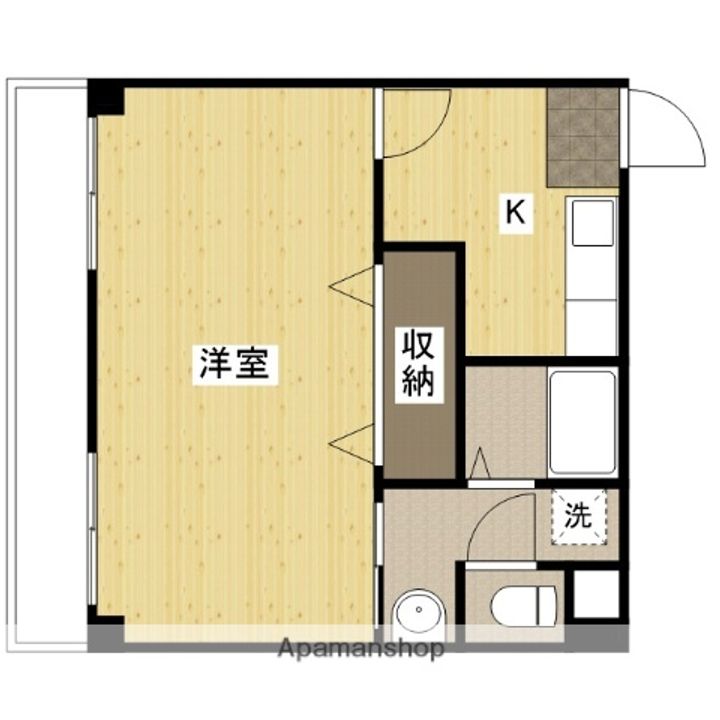 ハイパーク庚午の間取り
