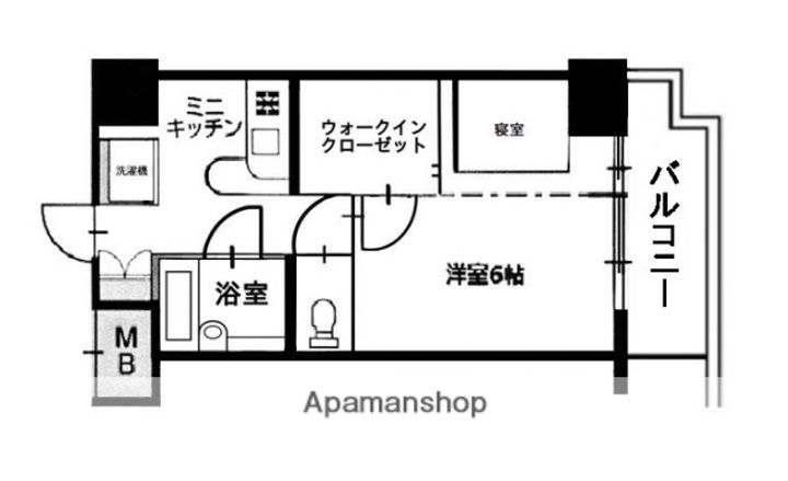 ラポール中島の間取り