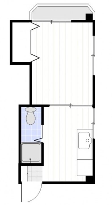 MEISINビル301号室の間取り