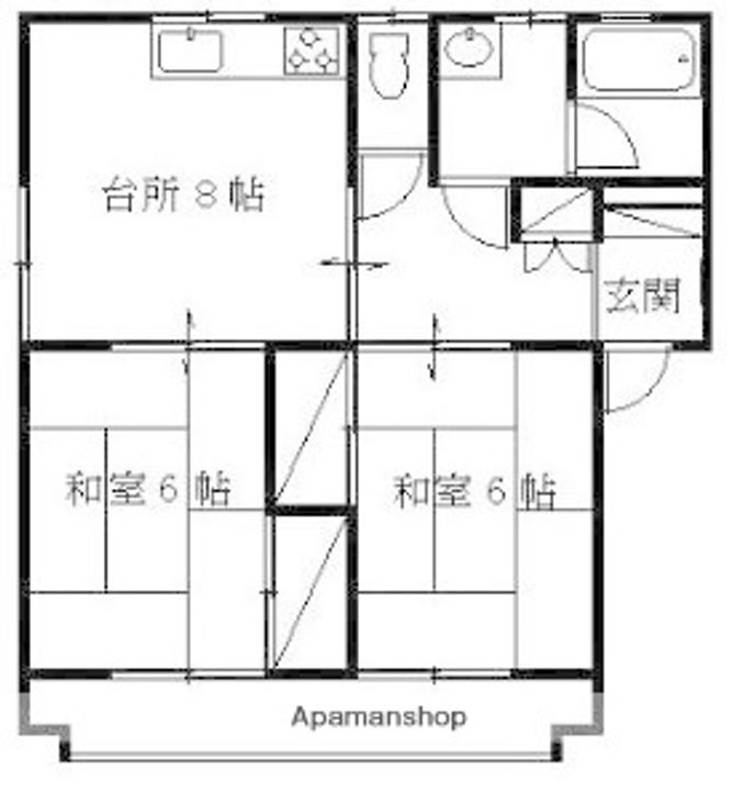 第一高橋ビル(草津新町2丁目)の間取り