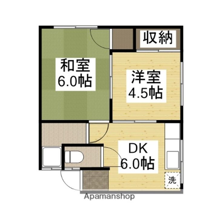 第2家花荘の間取り