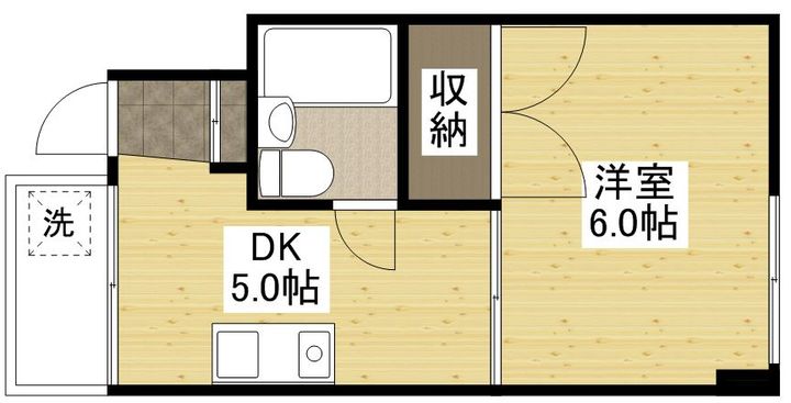 陽光ビルの間取り