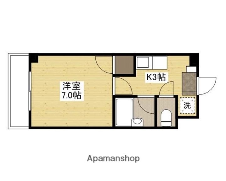 アドラー隅本の間取り