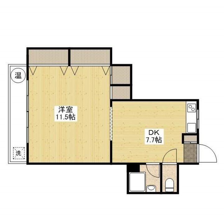 山根ビルの間取り