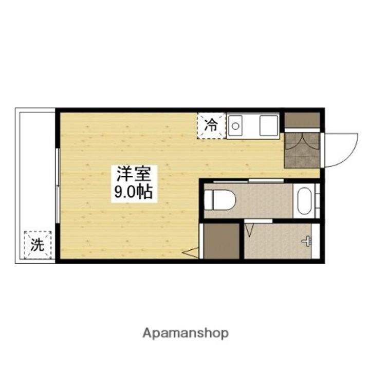 第6みぞたコーポの間取り