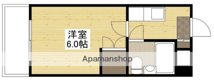 第六若宮ビルの間取り