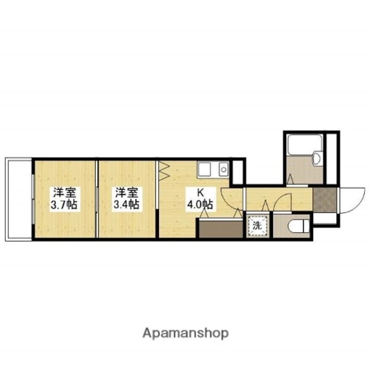 SPLASHWESTの間取り