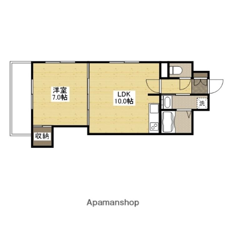 ベルパッソ平和公園の間取り