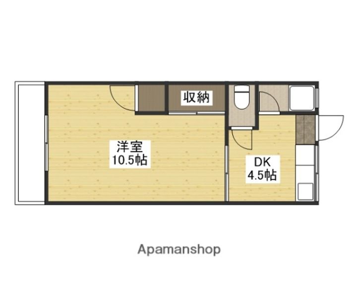 エイシンビルⅡの間取り