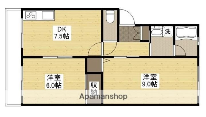 田中マンションの間取り