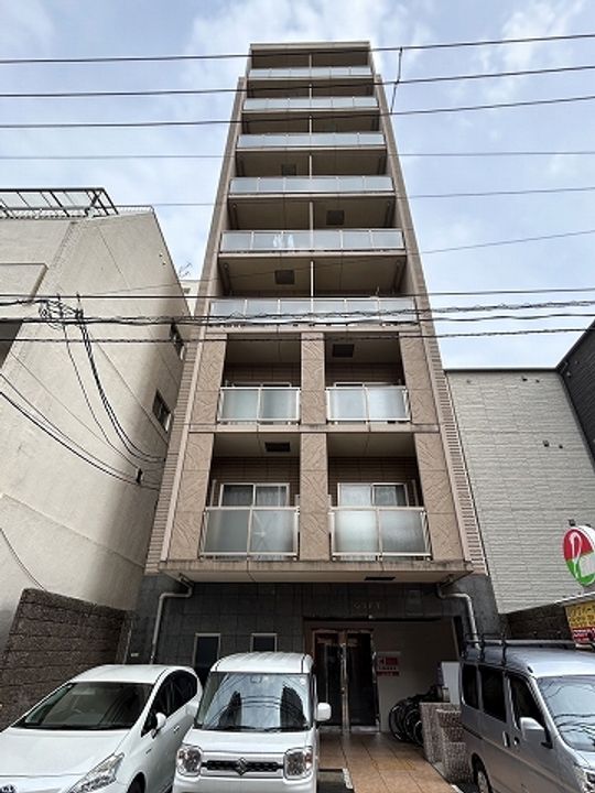 広島県広島市中区小網町の賃貸マンションの外観