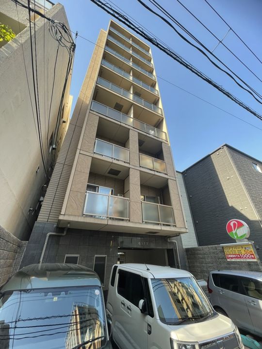 広島県広島市中区小網町の賃貸マンションの外観