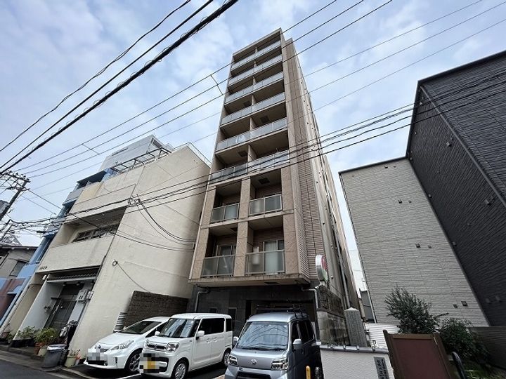 広島県広島市中区小網町の賃貸マンションの外観
