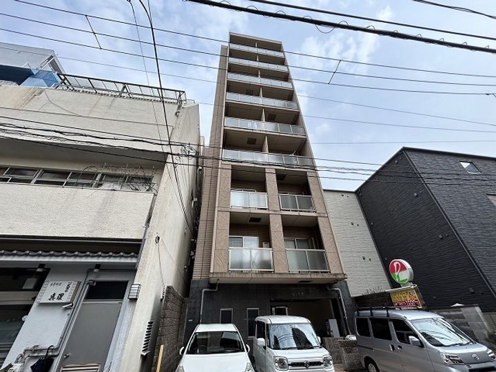 広島県広島市中区小網町の賃貸マンションの外観