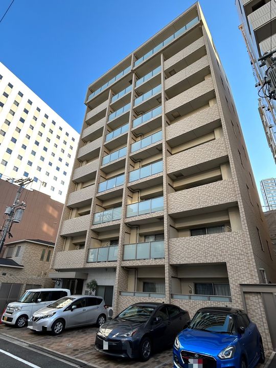 広島県広島市中区東白島町の賃貸マンションの外観