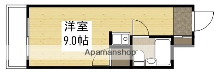 KDコーポ2の間取り