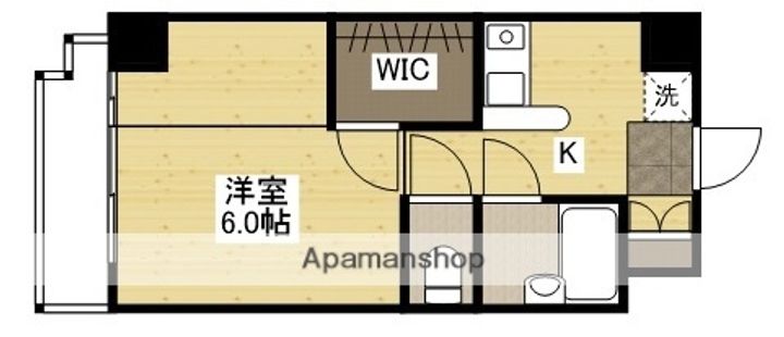 ラポール中島の間取り