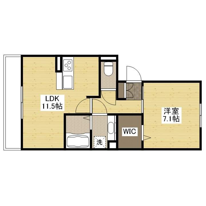 カルチェの間取り