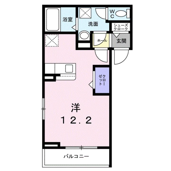 サンリット大町東の間取り