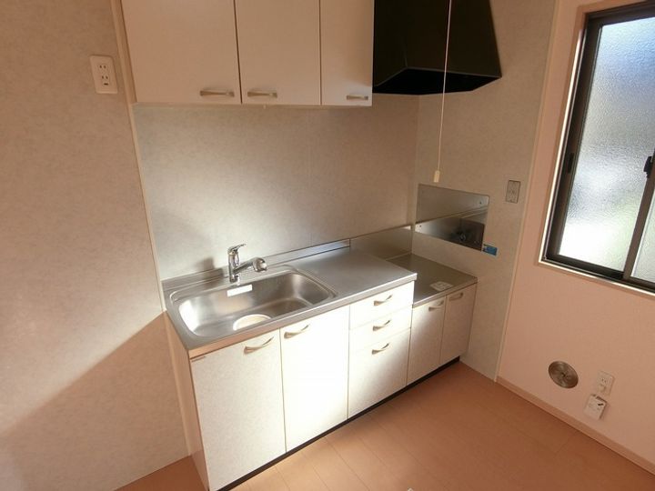 ベルメゾン可部B棟のキッチン