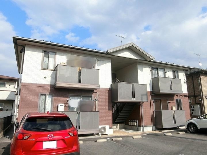 ベルメゾン可部B棟の外観