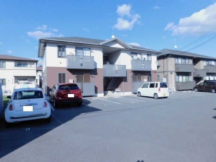 ベルメゾン可部B棟の外観