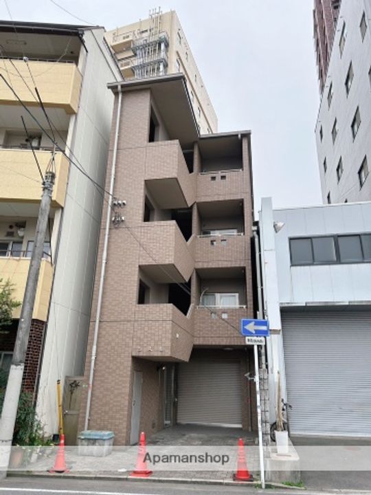 広島県広島市中区田中町の賃貸マンションの外観