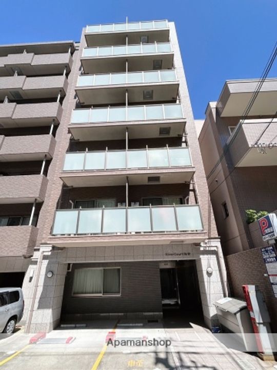 広島県広島市中区住吉町の賃貸マンションの外観