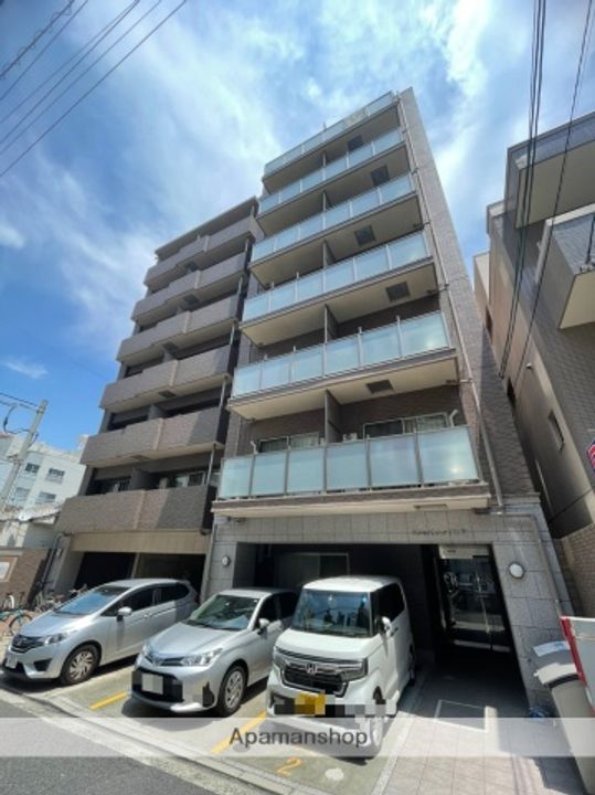 広島県広島市中区住吉町の賃貸マンションの外観