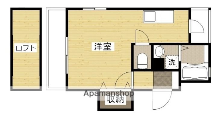 広島県広島市佐伯区五月が丘5丁目の賃貸マンションの間取り