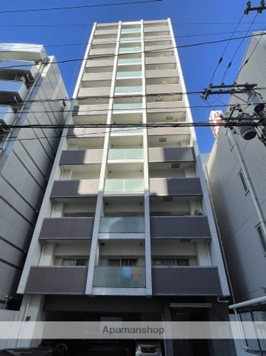 広島県広島市中区東白島町の賃貸マンションの外観